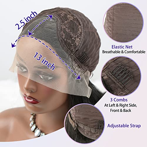 Hair Glueless 13x3 Synthetic Lace Front Wigs - Real Natural Body Wave Wig