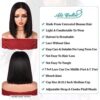 Ali Grace 13x4 Lace Front Bob Wigs - 10 Inch Glueless Brazilian Virgin Hair with Pre Plucked Bleached Knots