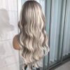 QDBOWIN's Highlight Ash Blonde Body Wave Lace Front Wig: Experience the Perfect Blend of Comfort and Glamour