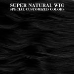 Bold Beauty Unleashed: 26-Inch Natural-Looking Black Body Wave Lace Front Wig for Women