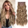 Natural Soft Synthetic Hairpieces for Women