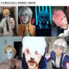 Short Brown Anime Cosplay Wig - Synthetic Curly Straight Hair for Women/Men - Perfect for Halloween Costume Parties