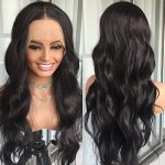 Glamorous Waves Unleashed: Aisom Body Wave Long Wavy Lace Front Wig