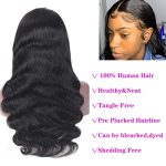Natural Elegance with Body Wave Lace Front Wigs – A 20-Inch Marvel for Black Women