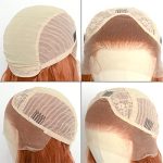 360 Copper Red Natural Wavy Lace Front Wig - Transform Your Look with 22 Inches of Glamorous Heat Fiber Hair