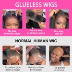 Glueless Deep Wave Lace Front Wigs with Pre-Plucked Precision