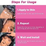 Fast Drying, Waterproof, Latex Free, Perspiration Resistant - Hair Replacement Adhesiv