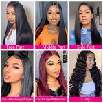 Straight Lace Front Wigs - Glueless Wigs for Black Women, Perfect for Natural Look and Special Occasions
