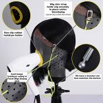 Wig Stand Head Fresh: Innovative Wig Drying Holder with Quick Dry Technology for Styling, Air Drying