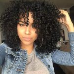 Natural Black Curly Wigs for Black Women
