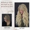 Invisible Wire Hair Extension with Secure Clips 20 Inch Secret Hairpieces