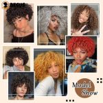 Get the Party Started with a Vibrant 10-Inch Afro Kinky Curly Wig - Synthetic Chic for Every Occasion!
