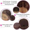 MACA BAKA's Lightweight Honey Blonde Lace Front Wig – Glueless, Long Straight, and Perfect for All Occasions