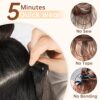 Long Wavy Clip-in Hair Extensions (20 Inches) - 4-Piece Set for Full Head Volume