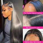 Lemoda 30 Inch Natural Black Full Lace Front Wig - 13x6 Upgrade for Effortless Styling
