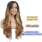 26 Inch Lace Front Wigs - Elevate Your Style with Natural Wave Synthetic Hair