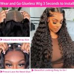 Glueless Deep Wave Lace Front Wigs with Pre-Plucked Precision
