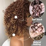 Short Curly Wigs for Black Women - Big Bouncy Hair Wig for Fun and Beautiful Styles