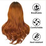 Turn Heads with the 26-Inch Layered Auburn Wig: Dark Roots, Copper Red Ombre, and Heat-Resistant Glam for Daily Fashion