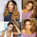YiweYowe Honey Blonde Ombre Body Wave Lace Closure Wig - Effortless Elegance for Every Occasion