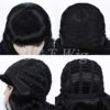 Vintage Rockabilly Short Black Wig - Authentic 1940s Style with Bettie Page Bangs for Cosplay & Daily Retro Glam