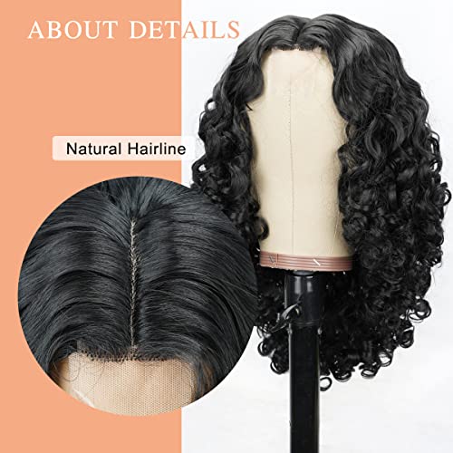 Short Curly Afro Wig for Black Women - Shoulder Length Bob Wig for Effortless Style with Heat-Resistant Synthetic Fiber