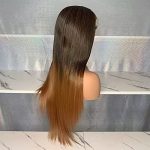 Brown Synthetic Straight Lace Wigs - Perfect for All Occasions