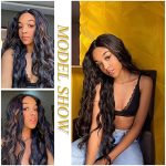 32-Inch Long Wavy Lace Front Wig: Heat Resistant, Stylish, and Gift-Included
