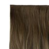 20" Ombre Curly Wave Clips-In Synthetic Hair Extensions in Light Brown to Dirty Blonde - 5 Clips, 4.5 Oz Per Piece