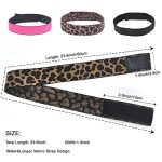 Elastic Bands for Wig - Set of 3 Lace Melting Bands with Rat Tail Comb and Edge Brush - Adjustable Wig Bands for Lace Frontal - Keep Wigs in Place, Lay Edges, and Achieve a Flawless Melted Look