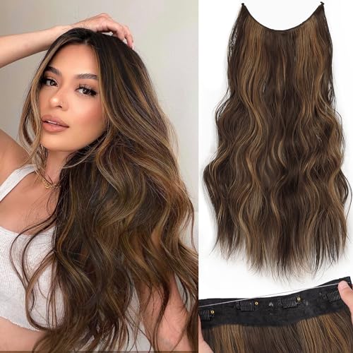 Wire Hair Extensions - Adjustable, Secure Clips