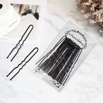 Hairstyle with Wenobby's 100 PCS U Shaped Hair Pins for Buns – Perfect for Secure Updos and Stylish Hairdos
