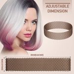 Secure Your Style with 2 Pieces Silicone Grip Wig Bands – Adjustable Non-Slip Wig Headbands for Men and Women