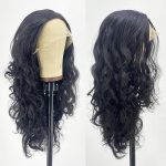 Bestic 26-Inch Natural Black Wave Lace Front Wig - Effortless Elegance for Every Occasion