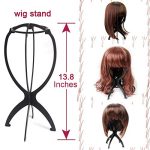 2PCS Portable Wig Stand: Durable Design for Wig Enthusiasts On the Go