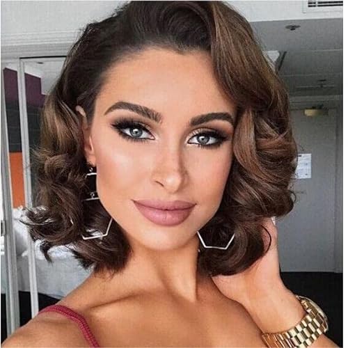 Short Curly Bob Wig - Effortless Glamour for Black