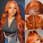 Radiant in Ginger: Elevate Your Style with the 22-Inch