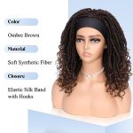Short Dreadlock Faux Locs Headband Wig - Unmatched Beauty and Convenience
