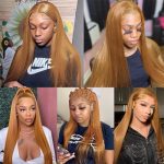 20 Inch #30 Colored Straight Wig for a Stunning Transformation