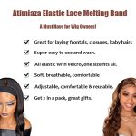 2 Pcs Adjustable Wig Bands - The Ultimate Solution for Lace Fronts, Edges, and Closures