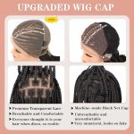 13x8 HD Lace Front Braided Wig - Realistic Fulani Braid Hairstyle with Baby Hair for a Wow Factor