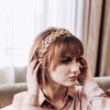Upgrade Your Look Instantly: Madison Braids Women's Five-Strand Headband Hair Braid Extension in Natural-Looking Dirty Blonde