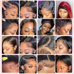 Flawless Elegance Unveiled: 8PCS Lace Melting Bands - Your Perfect Wig Fixation Solution with Easy Adjustability and Edge Brush Bonus! (9pcs/pack)