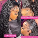 Upgrade Your Style with 13x4 HD Transparent Deep Wave Lace Front Wigs
