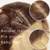 Fugady's Honey Blonde Lace Front Wig – Synthetic, Wavy, and Heat Resistant for Effortless Elegance