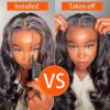 CLYDANX 26 Inch Body Wave Glueless Wigs - 5x5 HD Lace Closure, Pre-Plucked and Pre-Cut for Quick, Beginner-Friendly Wear