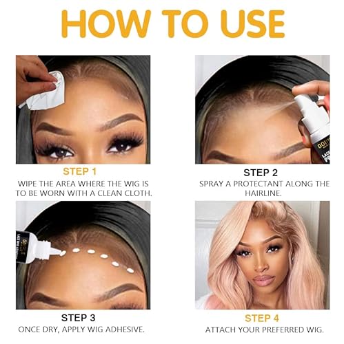 Lace Wig Skin Protector - Long-Lasting Hold and Gentle on Sensitive Skin