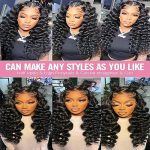 30-Inch HD Lace Wigs for Black Women - Wear and Go Beauty with Pre-Plucked Loose Deep Wave