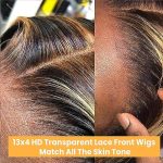 20-Inch Honey Blonde Ombre Lace Front Wig - Unleash Confidence in Every Strand!