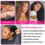 180% Density Water Wave Lace Front Wigs - Brazilian Virgin Hair for a Natural Look